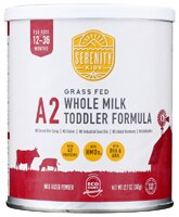 Serenity Kids Grass Fed A2 Whole Milk Toddler Formula Powder 12-36 Months