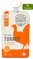 Serenity Kids Organic Baby Food Puree 6+ Months Free RangeTurkey