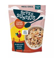 Seven Sundays Muesli Cereal - Classic Bircher Mix Apple Cinnamon Almond