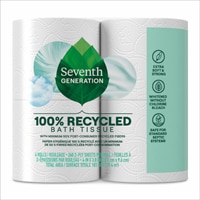 Seventh Generation Bath Tissue 100% Recycled Toilet Paper 2-Ply 240 Sheet Roll