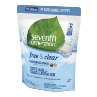Seventh Generation Fragrance Free for Sensitive Skin Laundry Detergent Packs Free & Clear