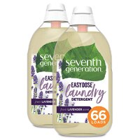 Seventh Generation Ultra Concentrated Laundry Detergent Fresh Lavender 2 Pack - 66 loads