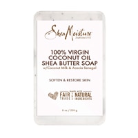 SheaMoisture 100% Virgin Coconut Oil Shea Butter Soap Bar for All Skin Types