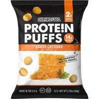 Shrewd Food Protein Puffs Baked Cheddar