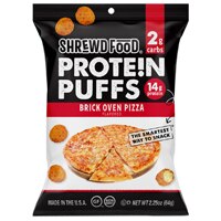 Shrewd Food Protein Puffs Brick Oven Pizza