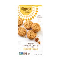 Simple Mills Crunchy Almond Flour Cookies Gluten Free Toasted Pecans