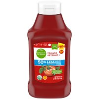 Simple Truth Organic 50% Less Sugar & Sodium Tomato Ketchup