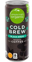 Simple Truth Organic Cold Brew Arabica Coffee Black Brew