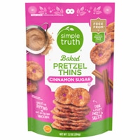 011110618238 - Simple Truth  Baked Pretzel Thins   Cinnamon Sugar -- 7.2 oz