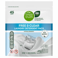 Simple Truth Free and Clear Laundry Detergent Pods