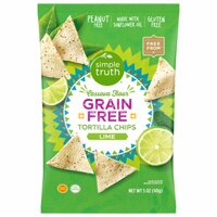Simple Truth Grain Free Tortilla Chips Lime