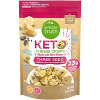 Simple Truth Keto Cheese Crisps Three Seed