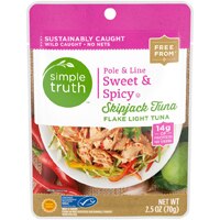 Simple Truth Pole & Line Skip Jack Tuna Sweet & Spicy