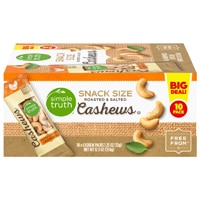 Simple Truth Snack Size Cashews Roasted & Salted