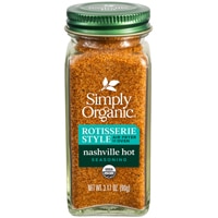Simply Organic Rotisserie Style Seasoning Nashville Hot