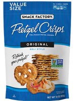 Snack Factory Pretzel Crisps Party Size Original