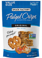 Snack Factory Pretzel Crisps Value Size Original