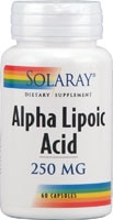076280083194 - Solaray  Alpha Lipoic Acid -- 250 mg - 60 Capsules