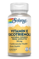 076280613575 - Solaray  Annatto Tocotrienols -- 50 mg - 60 Softgels