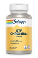 076280045918 - Solaray  GTF Chromium -- 200 mcg - 200 VegCaps