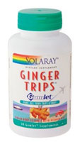 Solaray Ginger Trips™ Gumlet Molasses Honey -- 135 mg - 30 Pieces