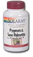 Solaray Pygeum and Saw Palmetto with CranActin®