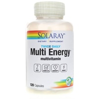 076280047431 - Solaray  Twice Daily Multi Energy™ -- 120 Capsules