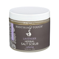 Soothing Touch Herbal Salt Scrub with Dead Sea Salt - Lavender