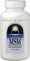 021078012894 - Source Naturals  MSM -- 1000 mg - 120 Tablets