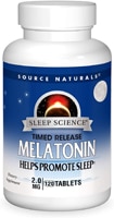 021078000631 - Source Naturals  Timed Release Melatonin -- 2 mg - 120 Tablets