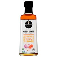 Spectrum Culinary Organic Sesame Oil Cold Infused Garlic & Chili