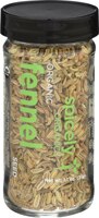Spicely Organics Fennel Seeds Whole Jar