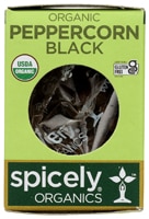 Spicely Organics Organic Black Peppercorn Ecobox