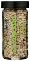 Spicely Organics Organic White Peppercorns Jar