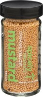 Spicely Organics Mustard Seed Whole Yellow Jar