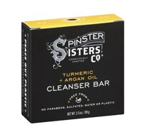 Spinster Sisters Co. Turmeric & Argan Oil Face Cleanser Bar