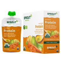Sprout Organic Baby Food Homestyle Vegetables & Pear Seasoned with Chicken Broth Stage 2