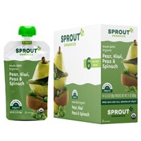 Sprout Organic Baby Food Pear Kiwi Peas Spinach Stage 2