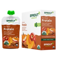 Sprout Organic Baby Food Pumpkin Apple Red Lentil with Cinnamon Stage 3