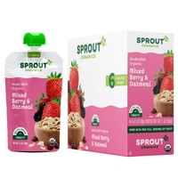 Sprout Organics Oatmeal 6+ Months Mixed Berry