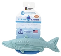 Spunky Pup Clean Earth Recycled Heavy Duty Dog Chew Toy Barracuda Chicken