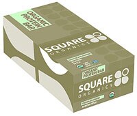 Square Organics Protein Bar Gluten Free Chocolate Coated Almond Spice -- 12 Bars