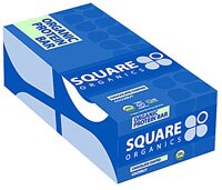 Square Organics Protein Bar Gluten Free Chocolate Coated Coconut -- 12 Bars
