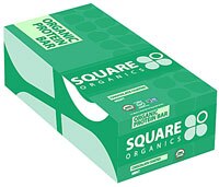 Square Organics Protein Bar Gluten Free Chocolate Coated Mint -- 12 Bars