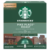 Starbucks By Nespresso Vertuo Pike Place Roast