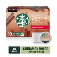 Starbucks Flavored Ground Coffee Pods Cinnamon Dolce