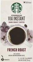 Starbucks VIA® Instant Coffee Dark Roast French Roast