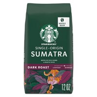 Starbucks Whole Bean Coffee Dark Roast Single-Origin Sumatra
