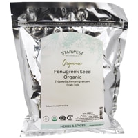 767963025654 - Starwest Botanicals  Organic Fenugreek Seed Whole -- 1 lb