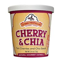 Straw Propeller Gourmet Foods Oatmeal Cereal Cherry & Chia - 2.6 oz